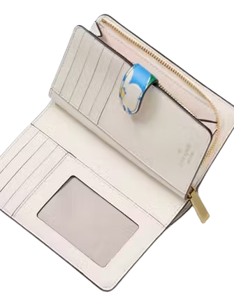 Kate Spade New York Schuyler Printed Medium Bifold Wallet Tide Pool