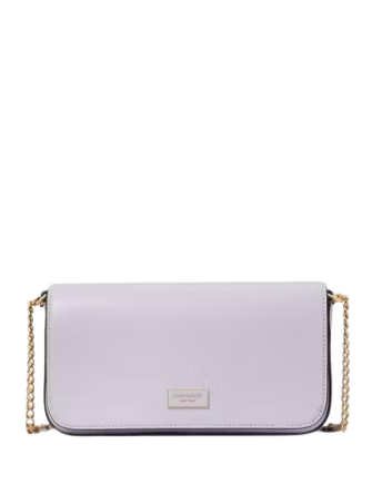 Kate Spade New York Serena Chain Wallet Lavender Cream