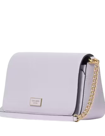Kate Spade New York Serena Chain Wallet Lavender Cream