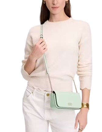 Kate Spade New York Serena Chain Wallet Pistachio Ice