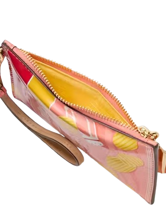 Kate Spade New York Snack Time Patent Card Case Wristlet
