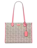 Kate Spade New York Spade Flower Coated Canvas Large Market Tote Ruby Citrus