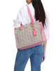 Kate Spade New York Spade Flower Coated Canvas Large Market Tote Ruby Citrus