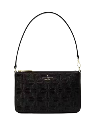 Kate Spade New York Spade Flower Embroidered Convertible Wristlet