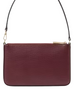 Kate Spade New York Spade Flower Embroidered Convertible Wristlet Dark Merlot