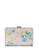 Kate Spade New York Spade Flower Floral Medium Bifold Wallet  Blazer Blue