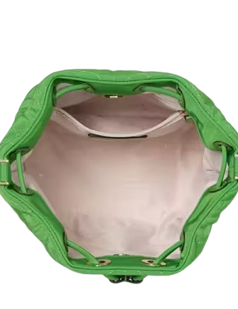 Kate Spade New York Spade Flower Quilted Nylon Bucket Bag KS Green
