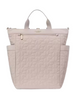 Kate Spade New York Spade Flower Quilted Nylon Convertible Backpack Cozy Grey