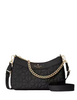 Kate Spade New York Spade Flower Quilted Nylon Convertible Crossbody Black