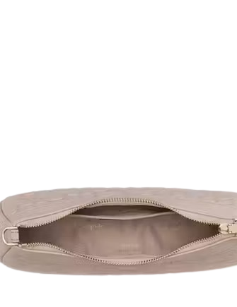 Kate Spade New York Spade Flower Quilted Nylon Convertible Crossbody Cozy Grey