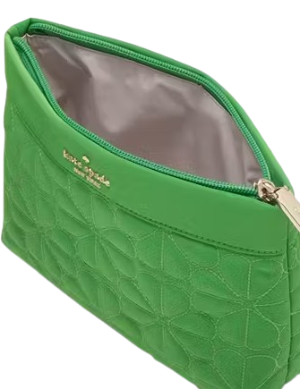 【kate spade】Spade Flower Quilted Fabric Pouch☆ ポーチ ★ Kate Spade New York Spade Flower Quilted Nylon Pouch