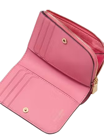 Kate Spade New York Spade Flower Small Compact Wallet Ruby Citrus