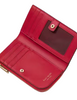 Kate Spade New York Spade Flower Small Slim Bifold Wallet  Cherry Rouge