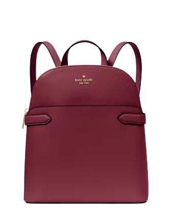 Kate spade burgundy backpack clearance