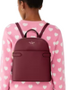 Kate Spade New York Staci Medium Dome Backpack Blackberry Preserves