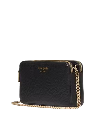 Kate Spade New York Taylor Double Zip Crossbody Black