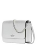 Kate Spade New York Willow Medium Flap Convertible Crossbody Lunar Light