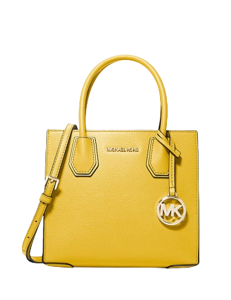 Michael Michael Kors Mercer Medium Pebbled Leather Crossbody Bag