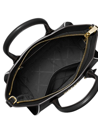 Michael Michael Kors Avril Small Leather Top Zip Satchel | Brixton Michael Michael Kors Avril Small Leather Top Zip Satchel | Brixton