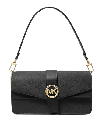 Michael Kors Greenwich Medium Saffiano Leather Shoulder Bag