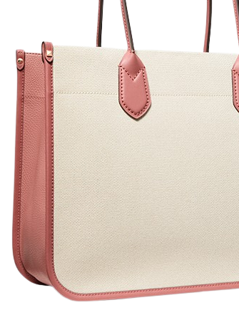 Michael Kors Heidi Large Stripe Canvas Tote Bag