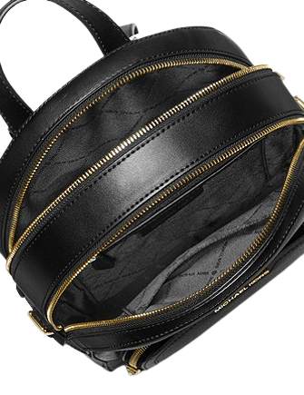 Michael Kors Medium Jaycee Backpack in color Black leather