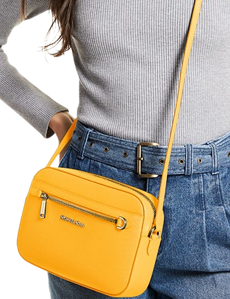 Michael kors jet 2024 set crossbody yellow