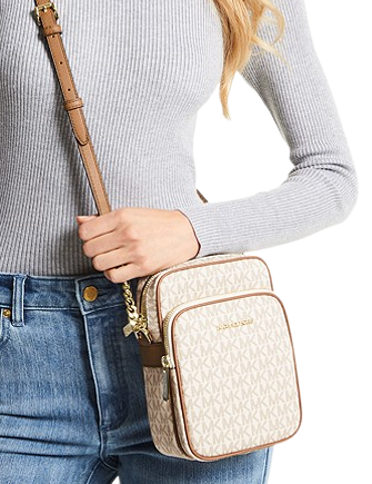 Jet Set Travel Medium Logo Crossbody Bag