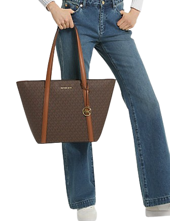 Michael Michael Kors Pratt Large Signature Logo Tote Bag | Brixton Michael Michael Kors Pratt Large Signature Logo Tote Bag | Brixton