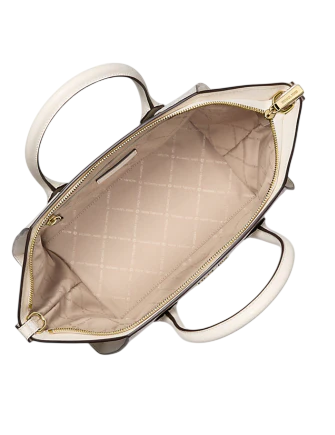 Michael Michael Kors Avril Large Signature Logo Satchel | Brixton Michael Michael Kors Avril Large Signature Logo Satchel | Brixton