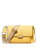 Michael Michael Kors Bradshaw Medium Signature Logo Messenger Bag Daisy Yellow