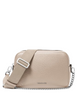 Michael Michael Kors Bryant Medium Double Zip Chain Camera Crossbody Light Sand