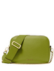 Michael Michael Kors Bryant Medium Double Zip Chain Camera Crossbody Meadow Green