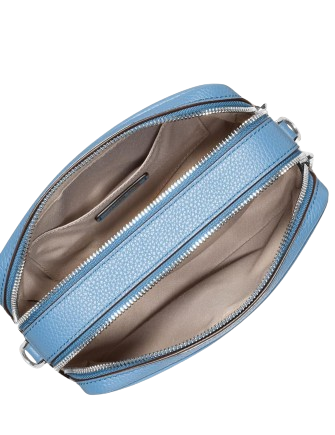 Michael Michael Kors Bryant Medium Double Zip Chain Camera Crossbody South Pacific