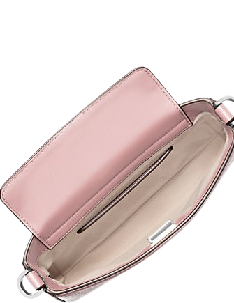 Michael Michael Kors Bryant Small Pebbled Leather Convertible Pochette Smokey Rose