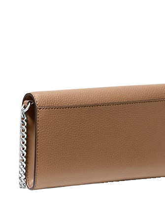 Michael Michael Kors Carson Large Pebbled Leather Convertible Crossbody Bag Driftwood