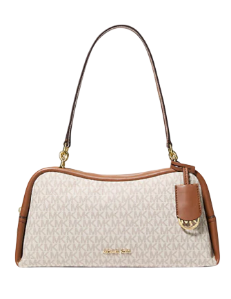 mkk428 Michael Michael Kors Cecily Medium Signature Logo Shoulder Bag