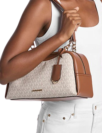 Michael Michael Kors Cecily Medium Signature Logo Shoulder Bag