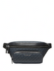 Michael Michael Kors Cooper Logo Belt Bag Admiral Navy and Pale Blue
