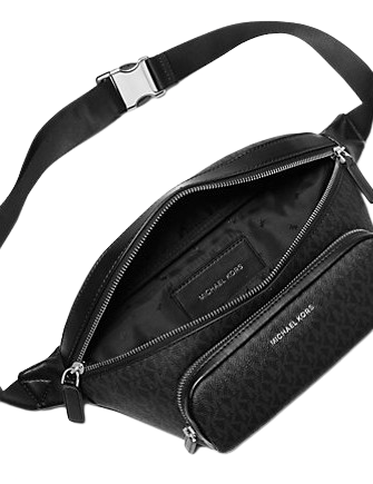 Michael Michael Kors Cooper Logo Belt Bag Black