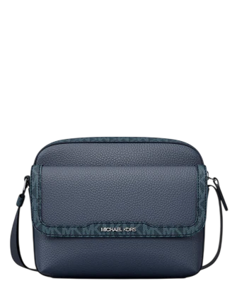Michael Michael Kors Cooper Medium Pebbled Leather and Signature