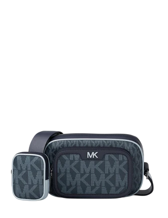 Michael Michael Kors Cooper Small Signature Logo Camera Crossbody Michael Michael Kors Cooper Small Signature Logo Camera Crossbody