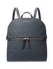 Michael Michael Kors Dallas Medium Signature Logo Backpack Admiral