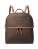 Michael Michael Kors Dallas Medium Signature Logo Backpack Brown