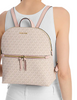 Michael Michael Kors Dallas Medium Signature Logo Backpack  Powder Blush