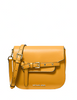 Michael Michael Kors Emilia Small Leather Crossbody Bag Golden Rod