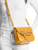 Michael Michael Kors Emilia Small Leather Crossbody Bag Golden Rod