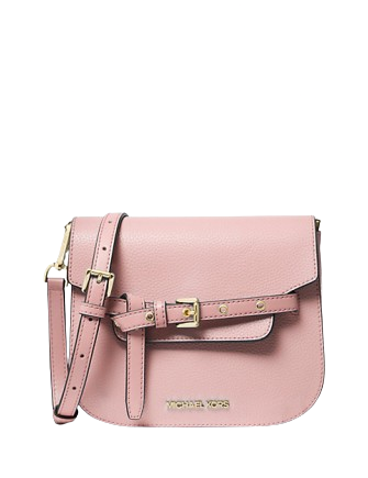 Michael Michael Kors Emilia Small Leather Crossbody Bag Powder Blush