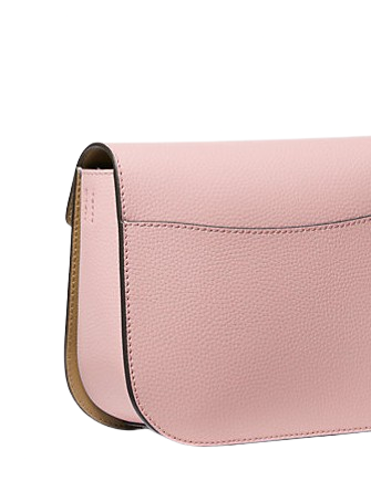 Michael Michael Kors Emilia Small Leather Crossbody Bag Powder Blush