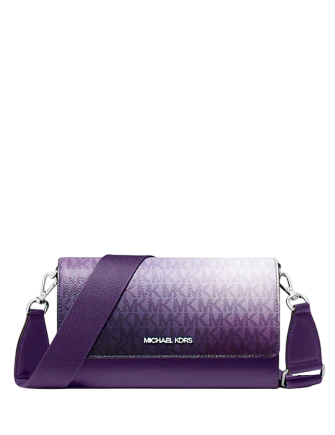 Michael Michael Kors Jet Set Large Ombre Signature Logo Crossbody Michael Michael Kors Jet Set Large Ombre Signature Logo Crossbody